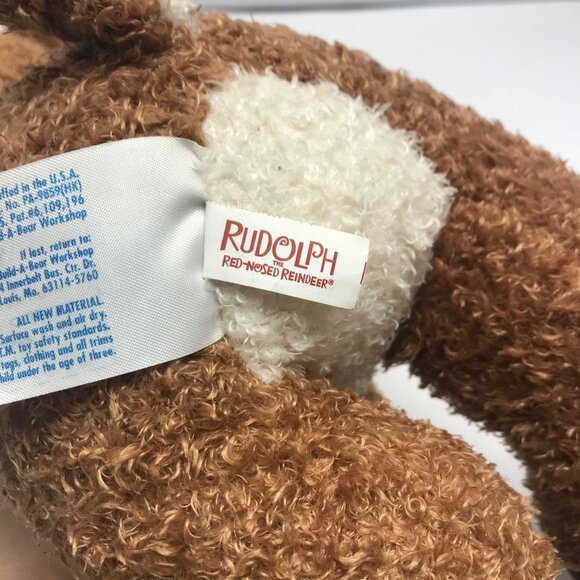 Lot of 2 Build A Bear Rudolph Clarice Reindeer - Picture 6 of 12